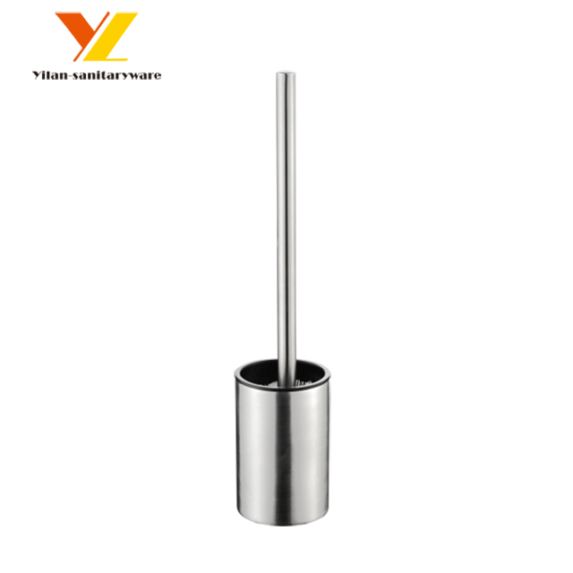 Mirror/Brushed Stainless Steel Toliet Brush Holder