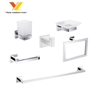 Zinc Alloy Hotel Accessories Bath Hardware Set