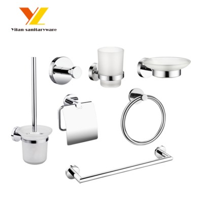 Wholesale Stainless Steel Chrome Plated Bathroom Accessory Set